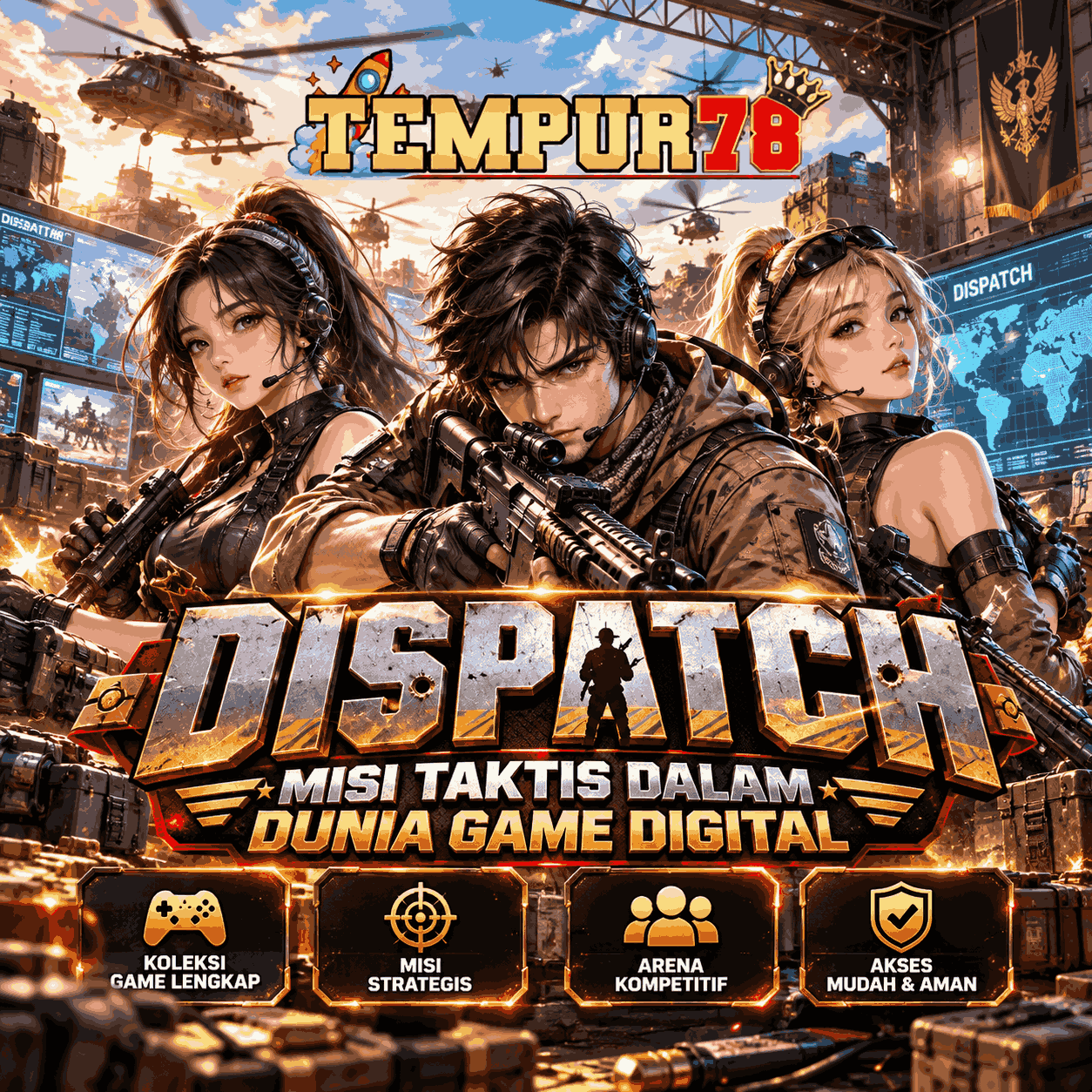 TEMPUR78 | Dispatch Misi Taktis dalam Dunia Game Digital